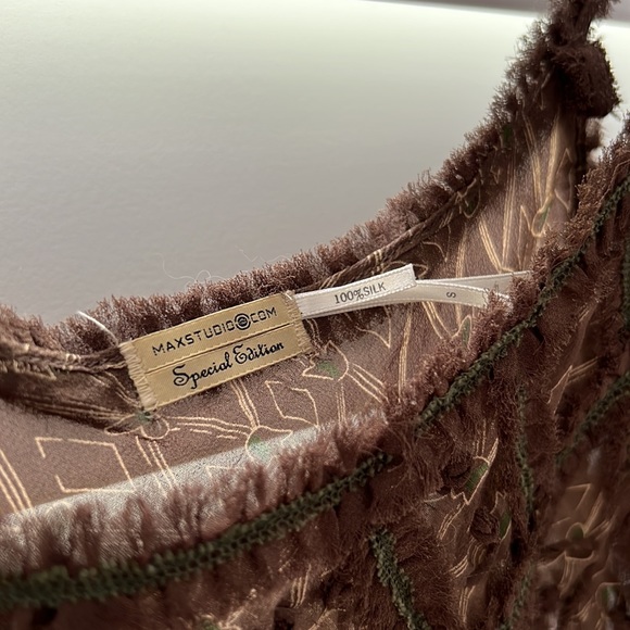 Max Studio special edition silk tank - Picture 5 of 5